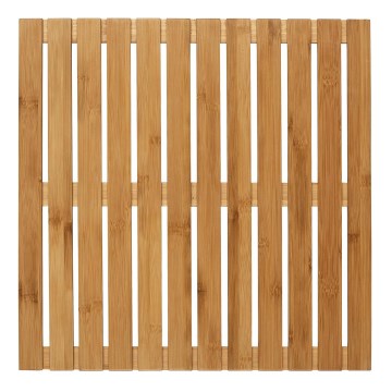 WENKO 24610100 - BAMBUSA-måtte 50 x 50 cm, brun