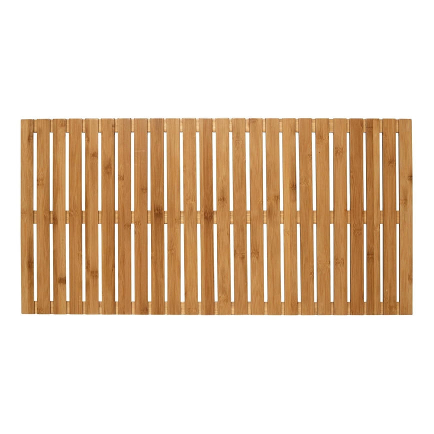 WENKO 24611100 - Dørmåtte BAMBUSA 100x50 cm, brun