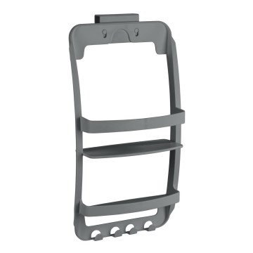WENKO 24633100 - UNIVERSAL-hylde 26 x 54,5 cm, antracit