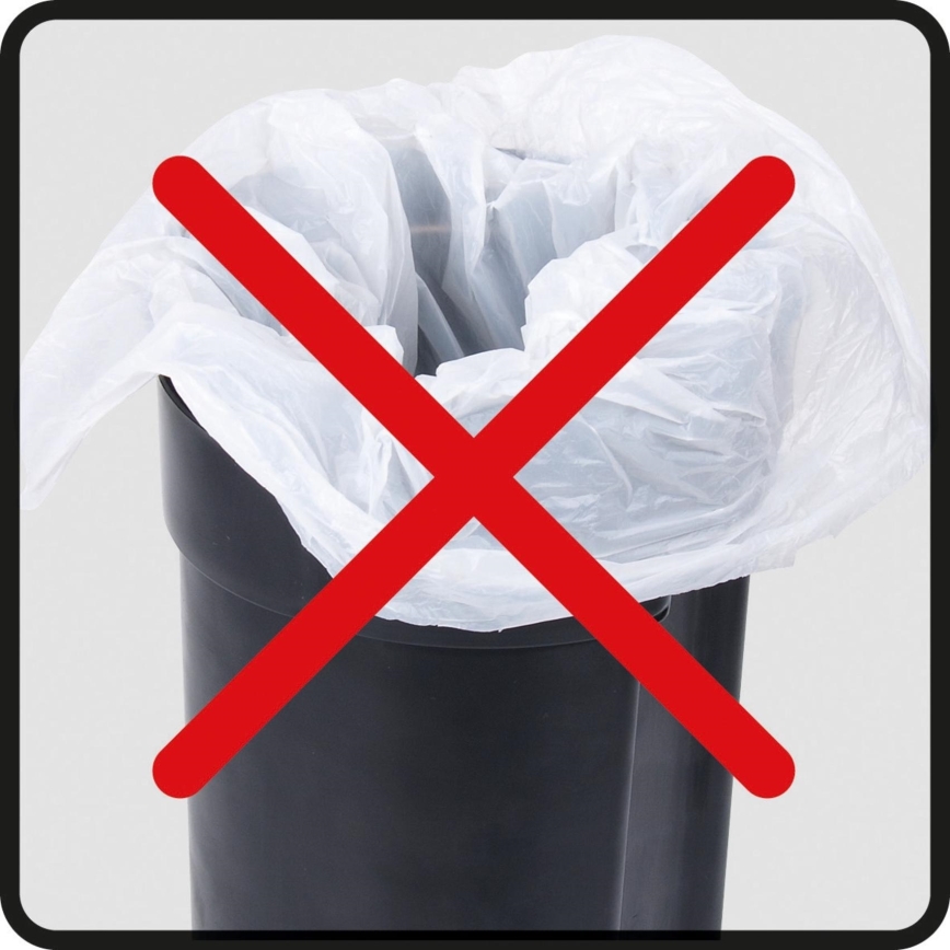 WENKO 24635100 - Kurv LEMAN 17x25 cm blå/sort