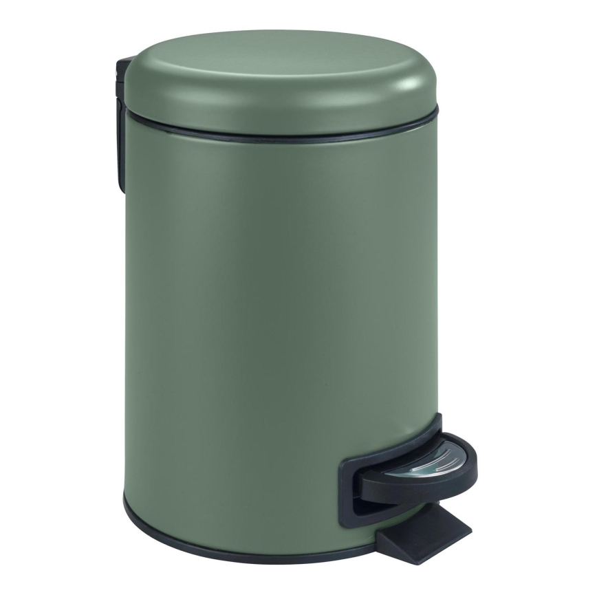 WENKO 24636100 - Kurv LEMAN 17x25 cm grøn/sort