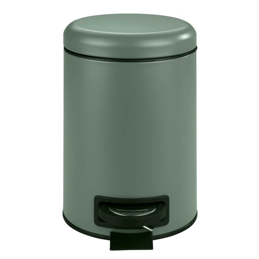 WENKO 24636100 - Kurv LEMAN 17x25 cm grøn/sort