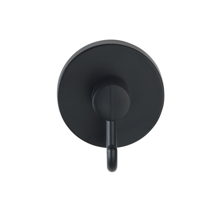 WENKO 24730100-Krog VACUUM-LOC RUND SORT 6x6,7 cm sort