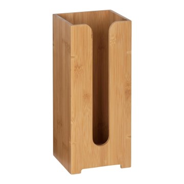 WENKO 24749100 - Toiletpapirholder BAMBUSA 15x35,5 cm brun