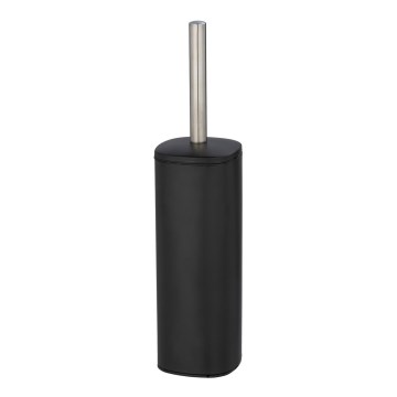 WENKO 24778100 - WC-børste ALASSIO 9,3x39,2 cm rustfrit stål/sort