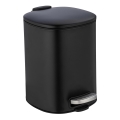 WENKO 24781100 - Kurv ALASSIO 20,5x27 cm sort