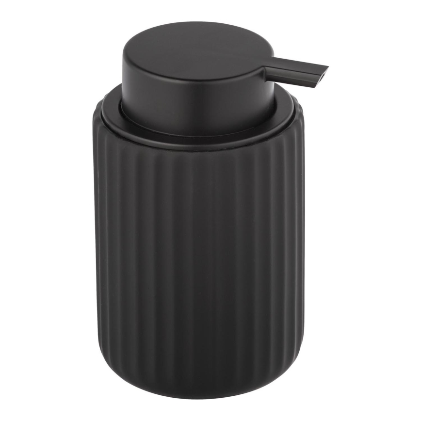 WENKO 24804100 - Sæbedispenser BELLUNO 8x13,5 cm sort