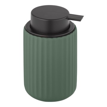 WENKO 24807100 - Sæbedispenser BELLUNO 8x13,5 cm grøn/sort