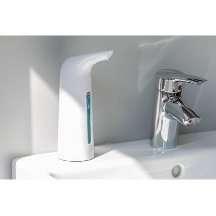 WENKO 24841100 - LARINO sæbedispenser 9 x 21,5 cm, hvid