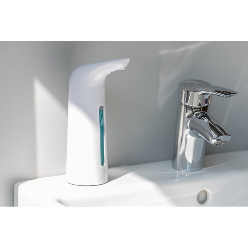 WENKO 24841100 - LARINO sæbedispenser 9 x 21,5 cm, hvid