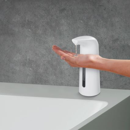 WENKO 24841100 - LARINO sæbedispenser 9 x 21,5 cm, hvid