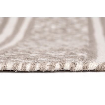 WENKO 24868100-Bademåtte SHAKI 50x80 cm beige/hvid