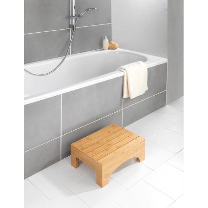 WENKO 24870100 - Skammel BAMBUSA 40x30 cm brun