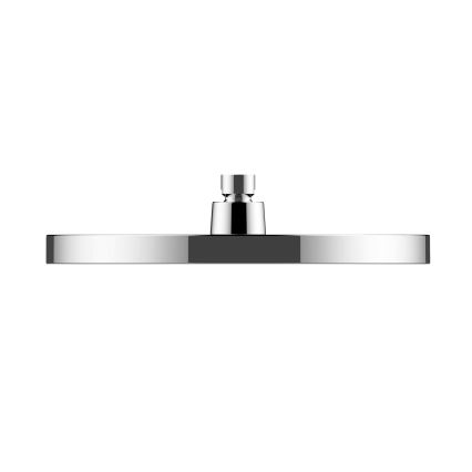 WENKO 24910100 - Brusehoved SOFTWATER 26x26 cm blank krom/sort