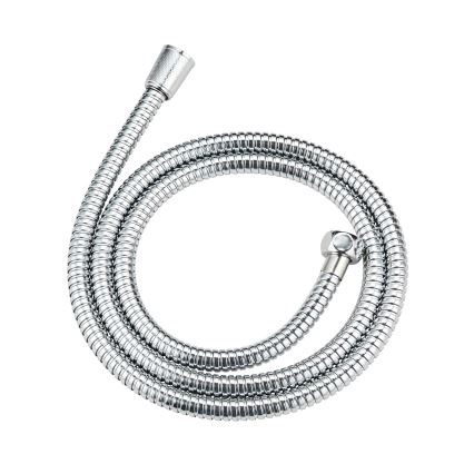 WENKO 24918100 - Brusehoved BASIC LINE 9,5x9,5 cm poleret krom/sølvfarvet