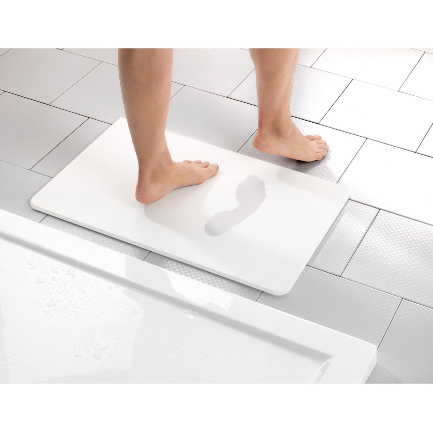 WENKO 24935100-Måtte SIMI 39x60 cm hvid