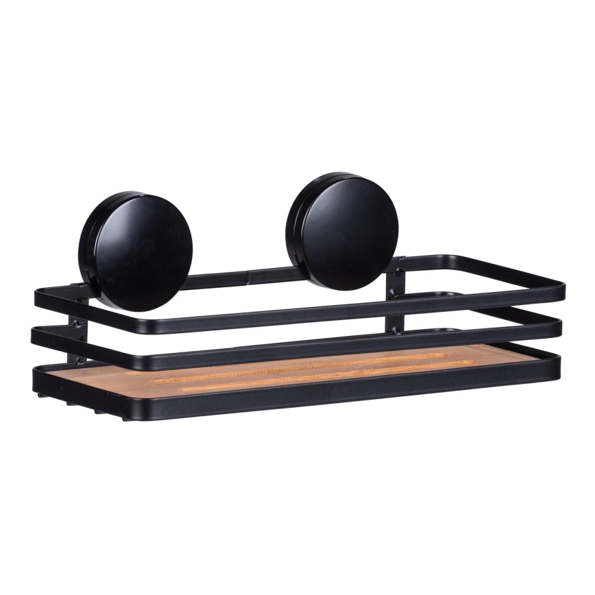WENKO 24979800-Hylde ALBA 26,5x12,5 cm sort/brun