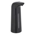 WENKO 25097100-Sæbedispenser LARINO 9x21,5 cm sort