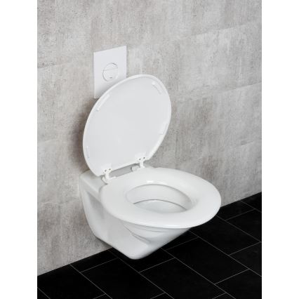 WENKO 25112100-WC toiletsæde TORINO 44x43,5 cm hvid