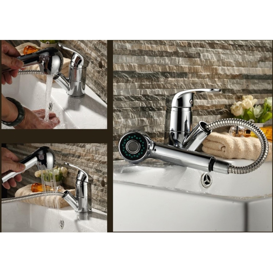 WENKO 25118100 - Brusehoved med vandbesparende system 4,6x4,6 cm forkromet