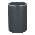 WENKO 25146100 - Kurv INCA 18,5x25,5 cm antracit/blank krom