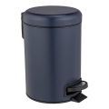 WENKO 25153100 - Affaldsspand LEMAN 17x25 cm blå/sort