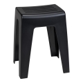 WENKO 25156100 - Skammel KUMBA 38x47 cm sort