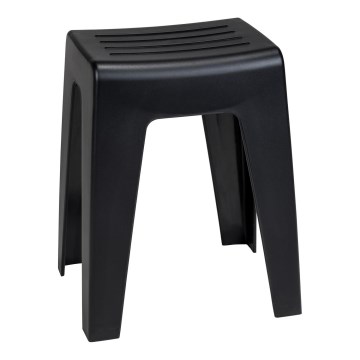 WENKO 25156100 - Skammel KUMBA 38x47 cm sort