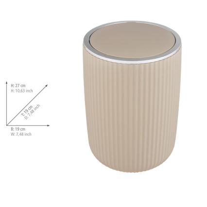 WENKO 25187100 - Kurv AGROPOLI 19x27 cm beige