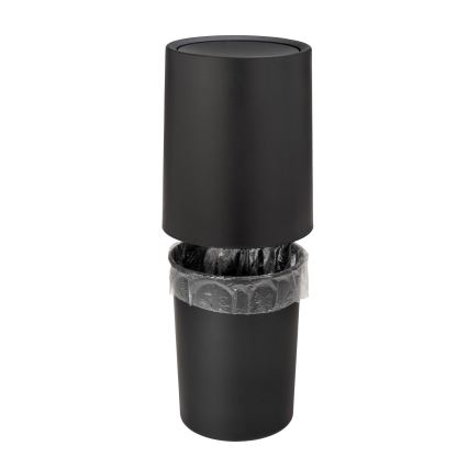 WENKO 25208100 - Kurv ATRI 21x25,5 cm sort