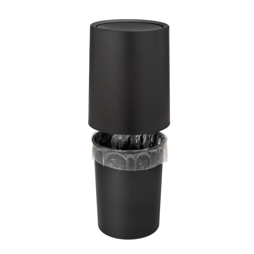 WENKO 25208100 - Kurv ATRI 21x25,5 cm sort