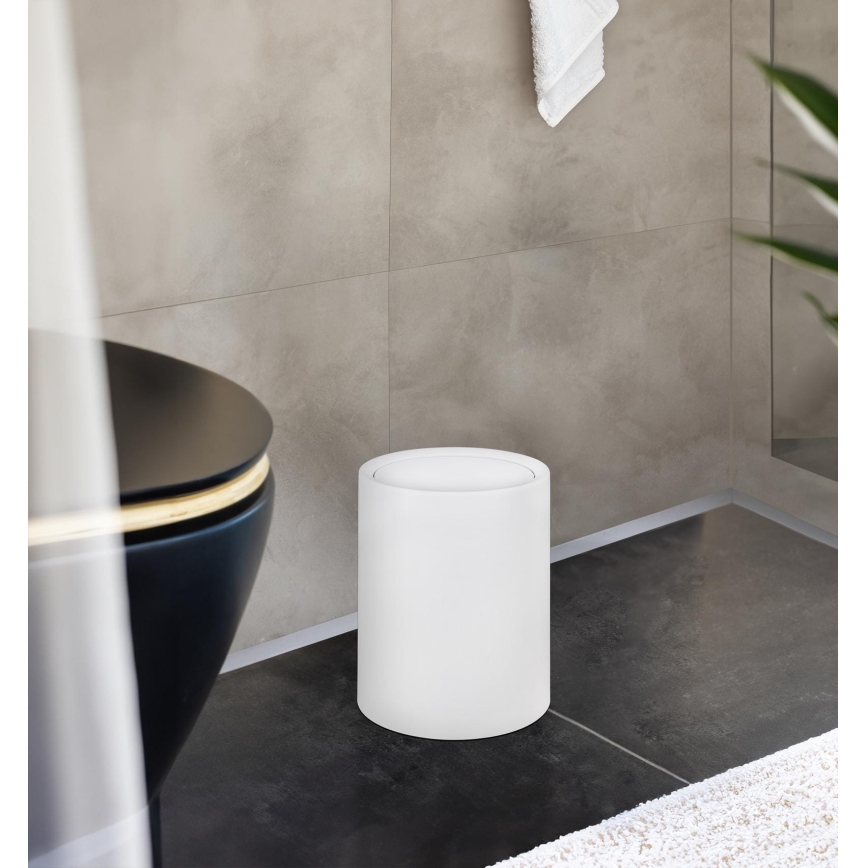 WENKO 25209100 - Kurv ATRI 21x25,5 cm hvid