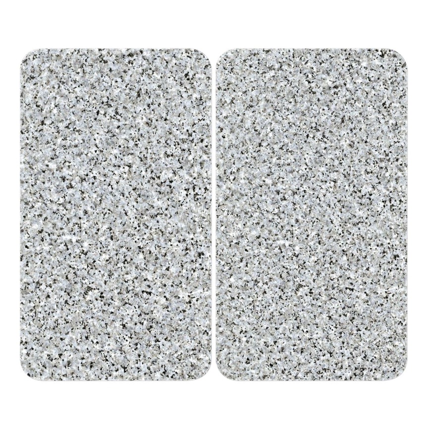 WENKO 2521120500-Pladedæksel AFDÆKNINGSPLADE - NEUTRAL 30x52 cm granit/flerfarvet