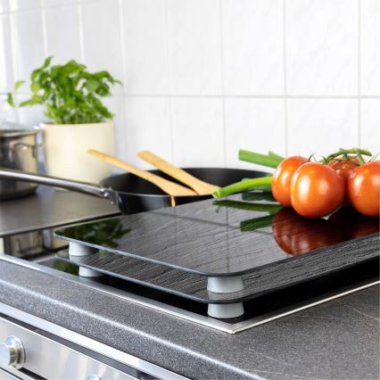 WENKO 2521480100 - Afdækningsplade 30x52 cm farverig/grå/gennemsigtig
