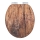 WENKO 25226100-WC toiletsæde RUSTIC 35,5x42,5 cm brun/sølv