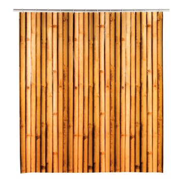 WENKO 25233100 - Bruseforhæng BAMBUSA 180x200 cm brun