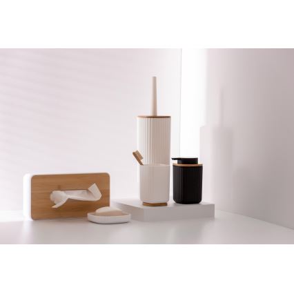 WENKO 25293100 - Bæger ROTELLO 8,5x11 cm hvid/brun