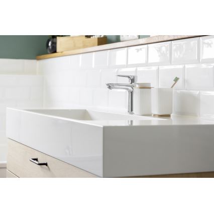 WENKO 25293100 - Bæger ROTELLO 8,5x11 cm hvid/brun