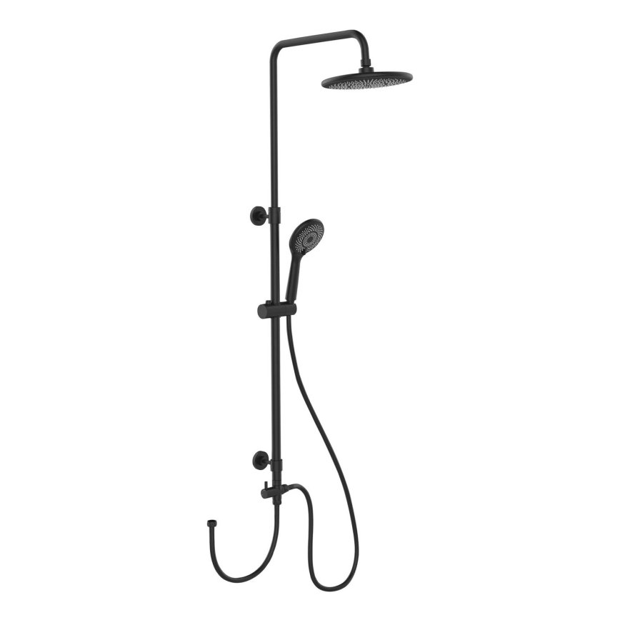 WENKO 25311100 - Brusesæt WATERSAVING SYSTEM 120 cm sort