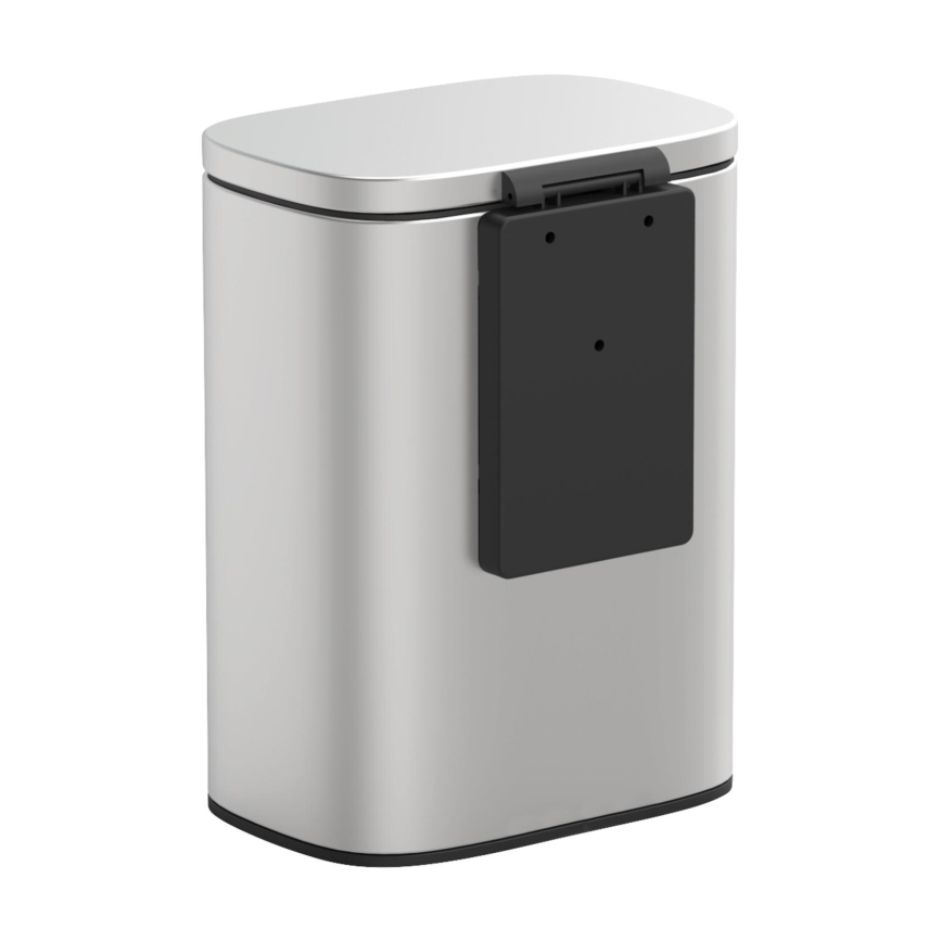 WENKO 25336100 - Kurv SARE 21,5x29,5 cm sølv