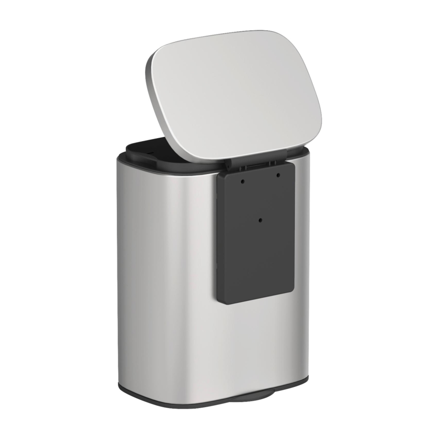 WENKO 25336100 - Kurv SARE 21,5x29,5 cm sølv