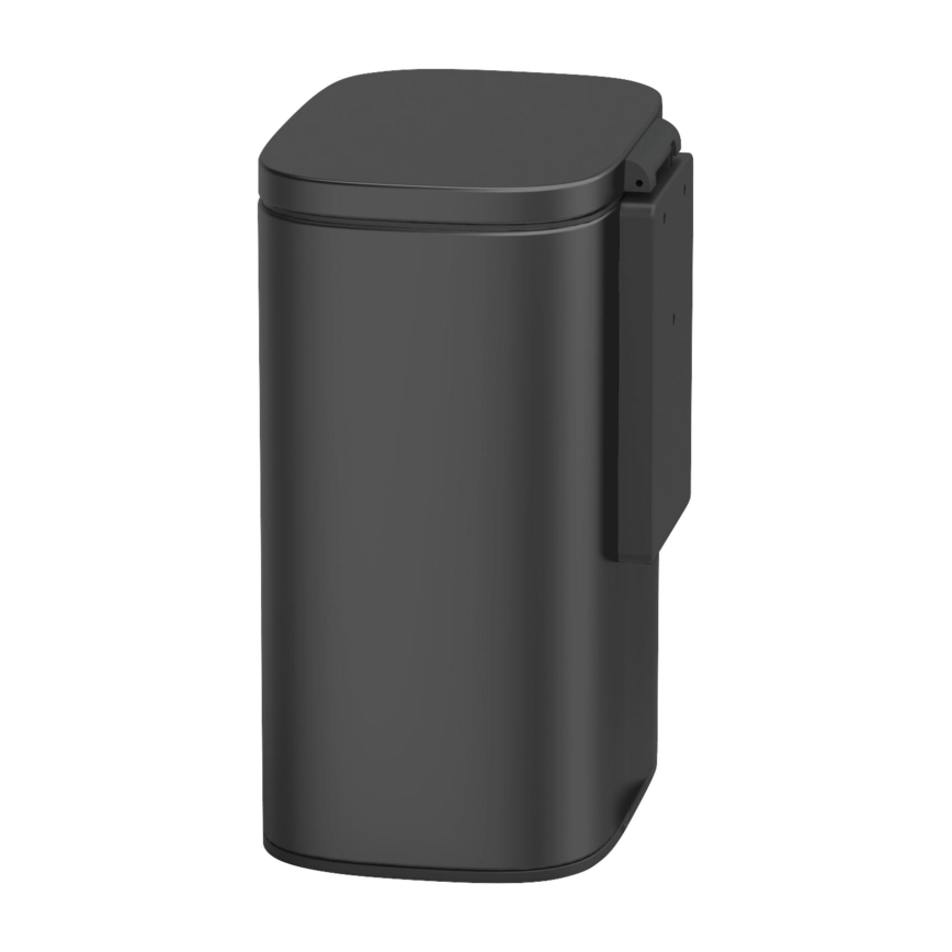 WENKO 25338100 - Kurv SARE 21,5x29,5 cm sort