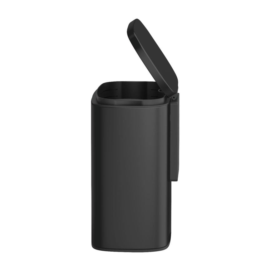 WENKO 25338100 - Kurv SARE 21,5x29,5 cm sort