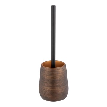 WENKO 25354100 - Toiletbørste PALENA 12,5 x 37 cm bronzefarvet