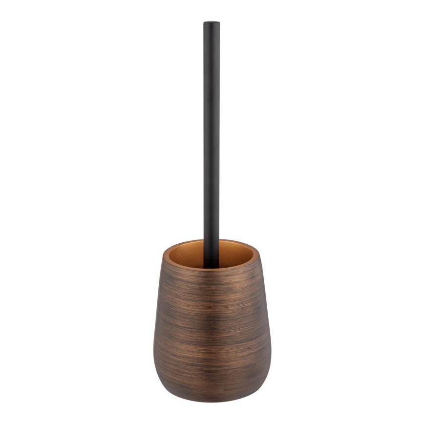 WENKO 25354100 - Toiletbørste PALENA 12,5 x 37 cm bronzefarvet