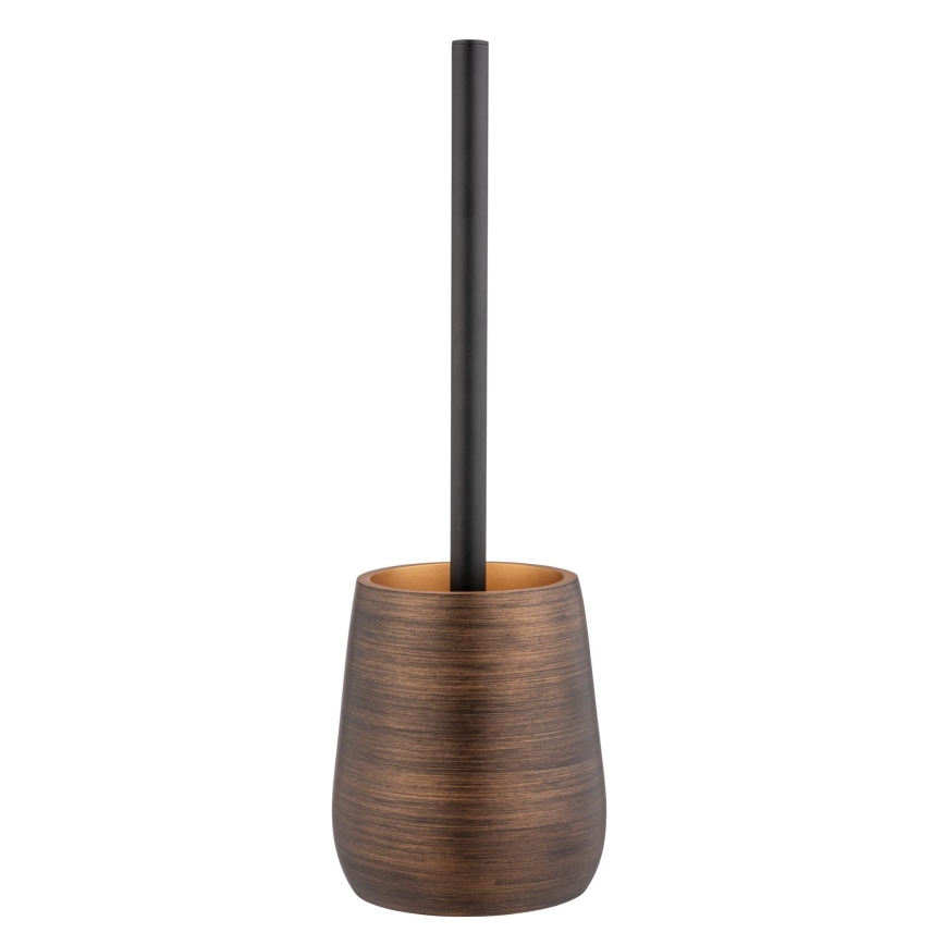WENKO 25354100 - Toiletbørste PALENA 12,5 x 37 cm bronzefarvet