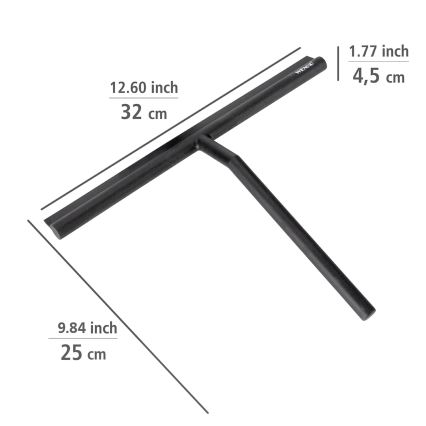 WENKO 25358100 - MOLA-skraber 32x30 cm sort