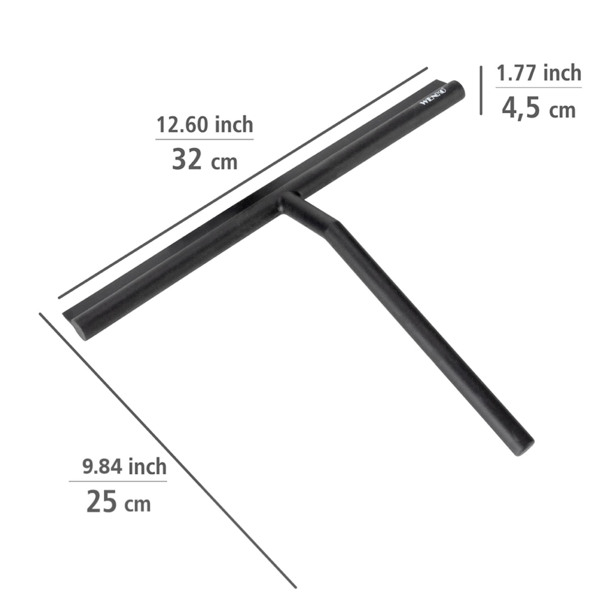 WENKO 25358100 - MOLA-skraber 32x30 cm sort
