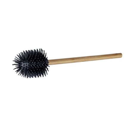 WENKO 25360100 - Toiletbørste 7,5x35 cm brun/sort
