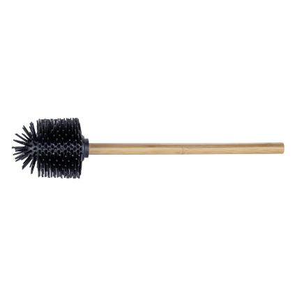 WENKO 25360100 - Toiletbørste 7,5x35 cm brun/sort